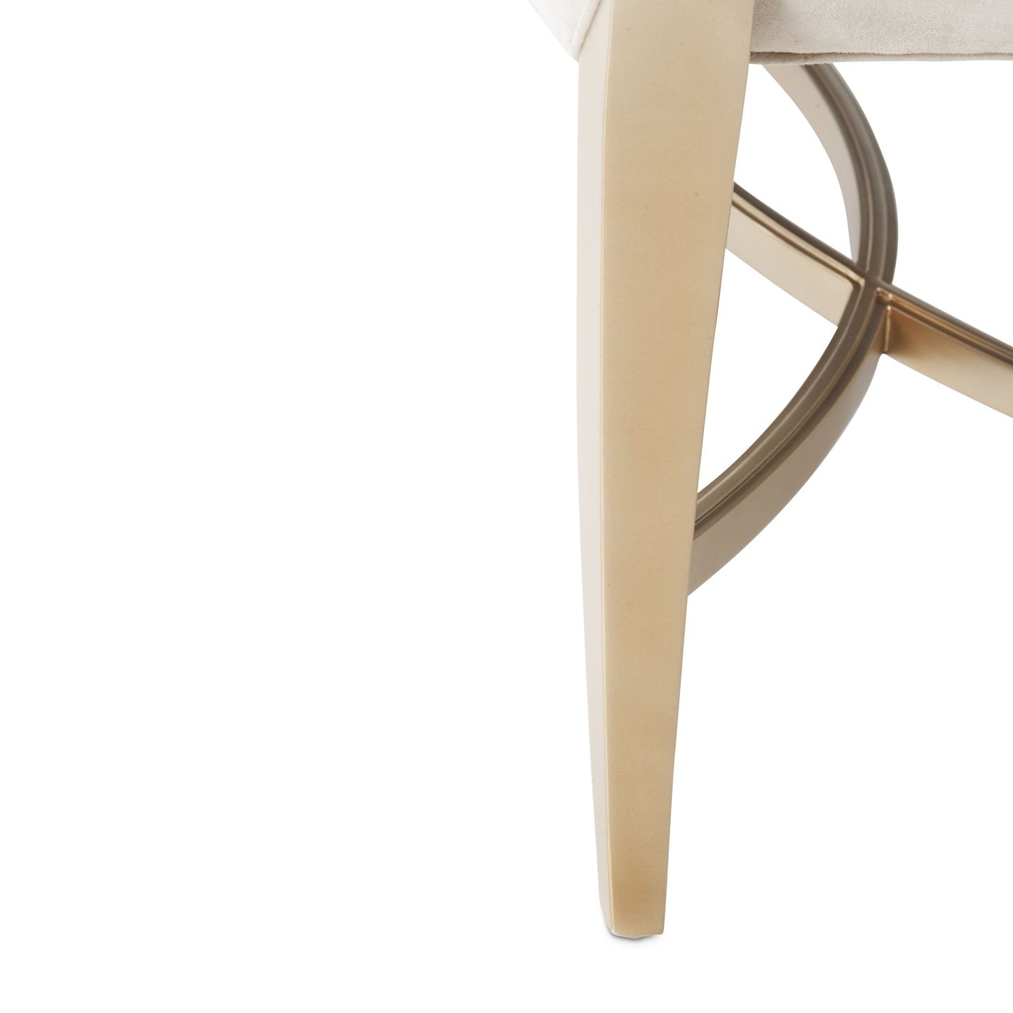 Malibu Crest Bed Bench - Doeskin/Chardonnay