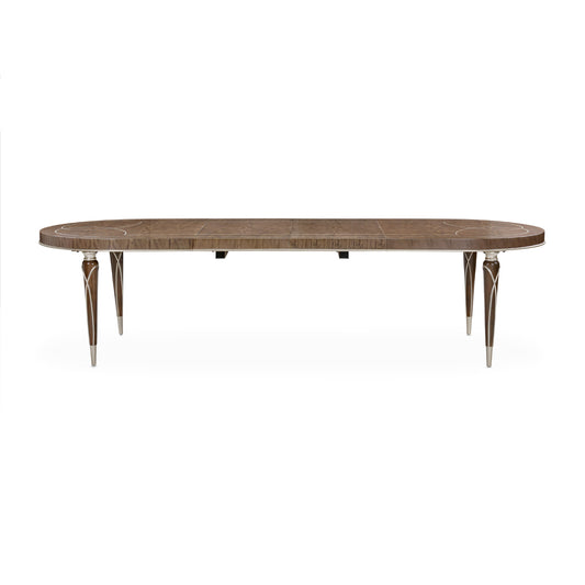 VillaÂ Cherie Oval Dining Table - Hazelnut