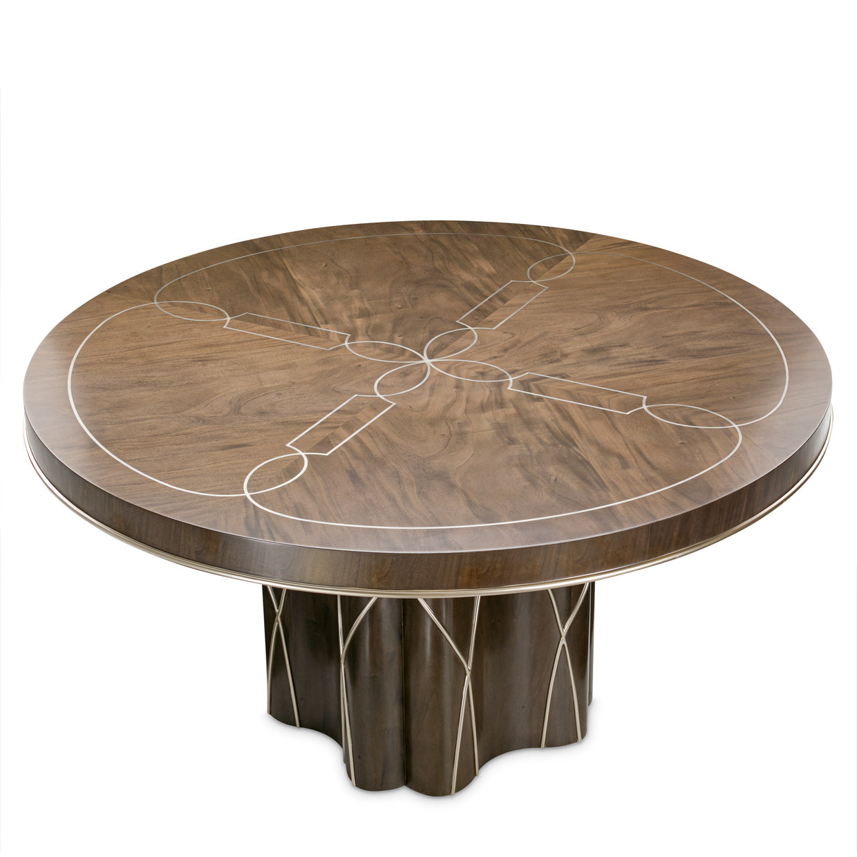VillaÂ Cherie Round Dining Table - Hazelnut