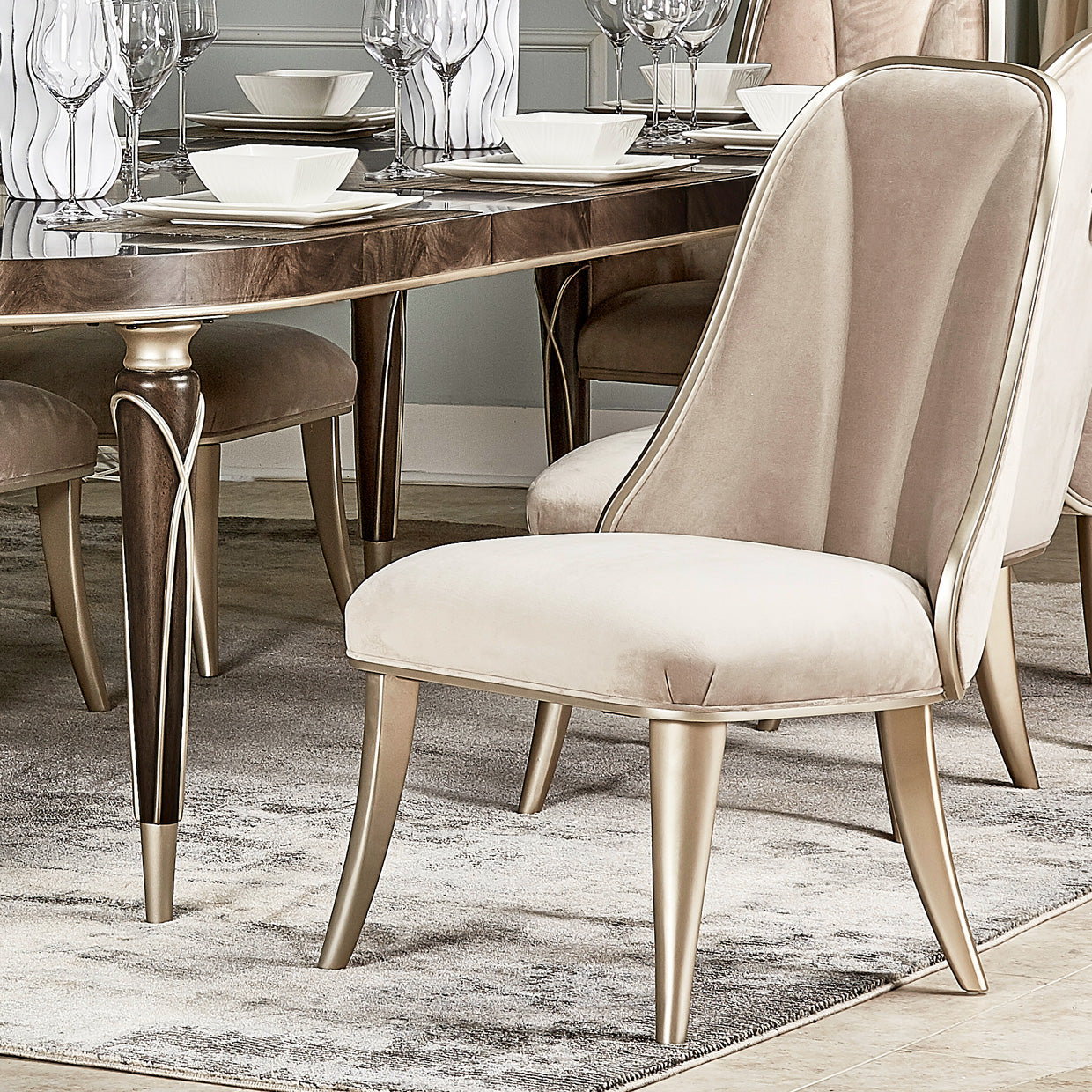 VillaÂ Cherie Dining Side Chair - Hazelnut