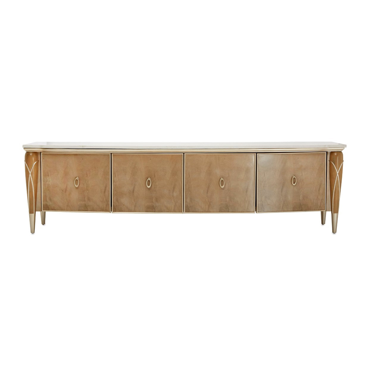 Villa Cherie Media Cabinet - Caramel