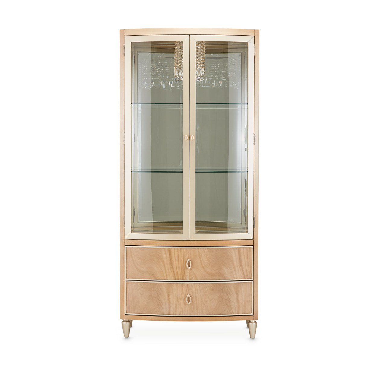 Villa Cherie Display Cabinet - Caramel