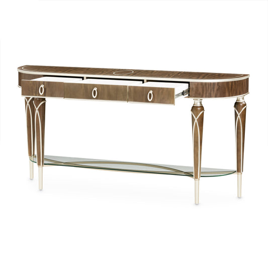 VillaÂ Cherie Console Table - Hazelnut