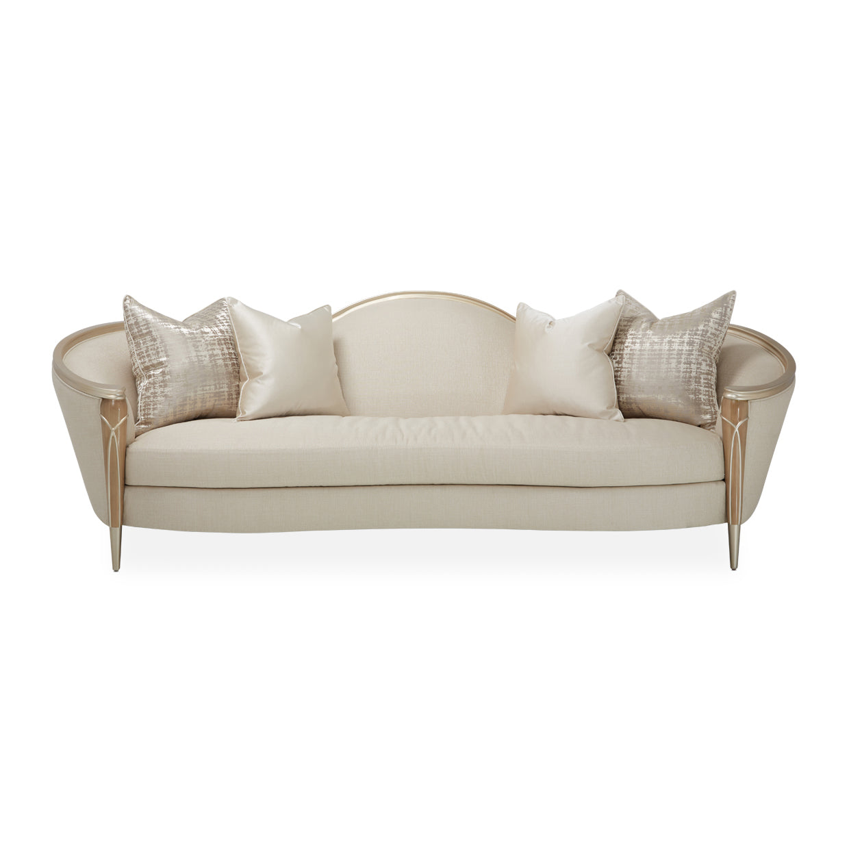 Villa Cherie Sofa - Pearl/Caramel