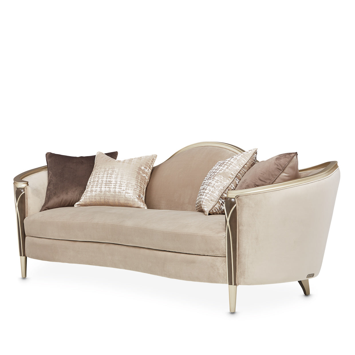 Villa Cherie Sofa - Porcini/Hazelnut