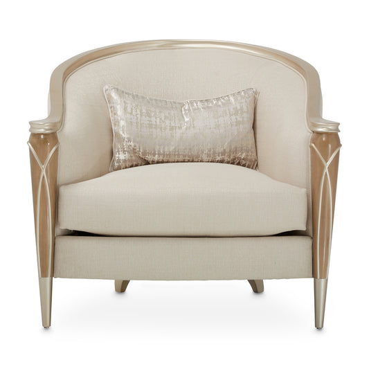 Villa Cherie Matching Chair - Pearl/Caramel