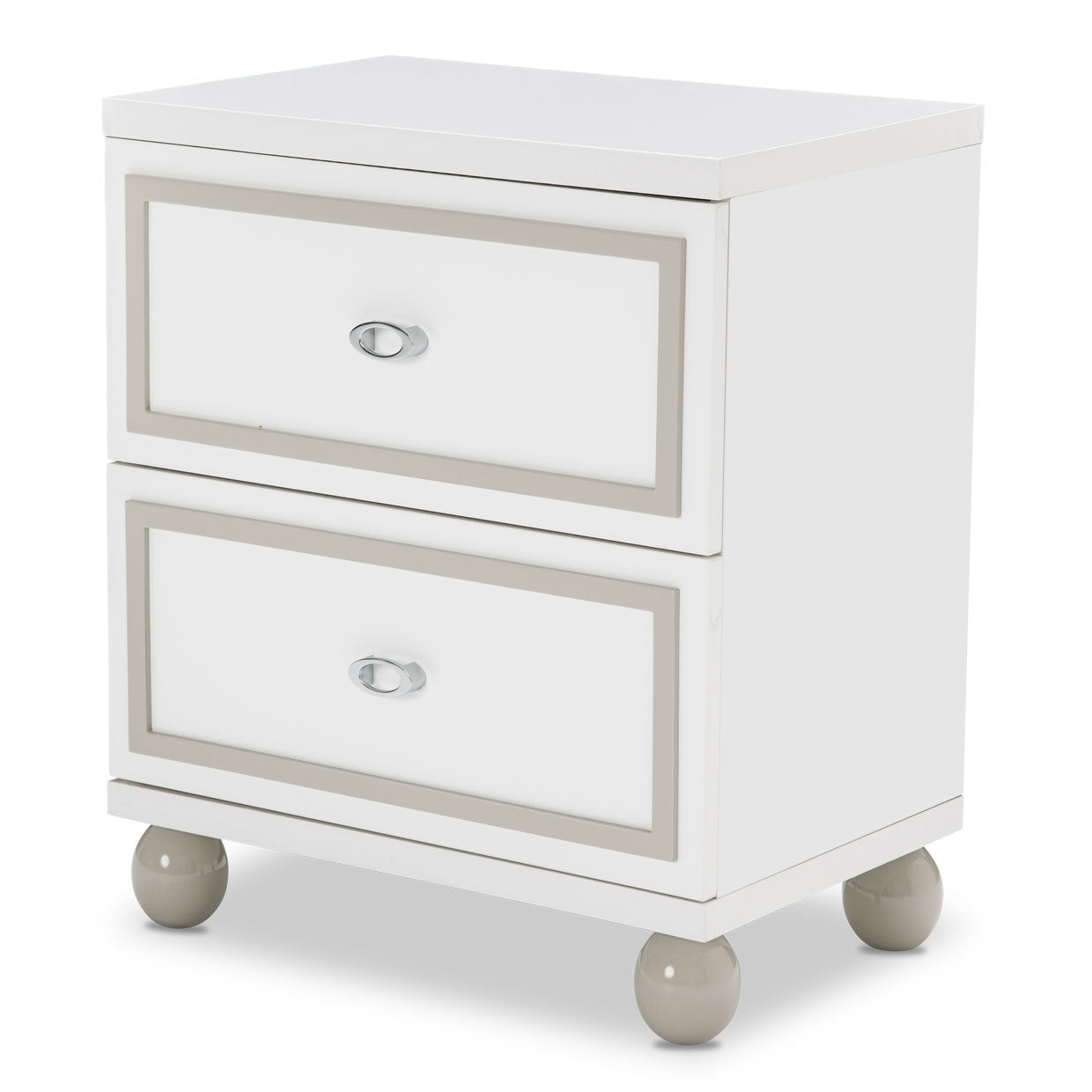Sky Tower Nightstand - Cloud White