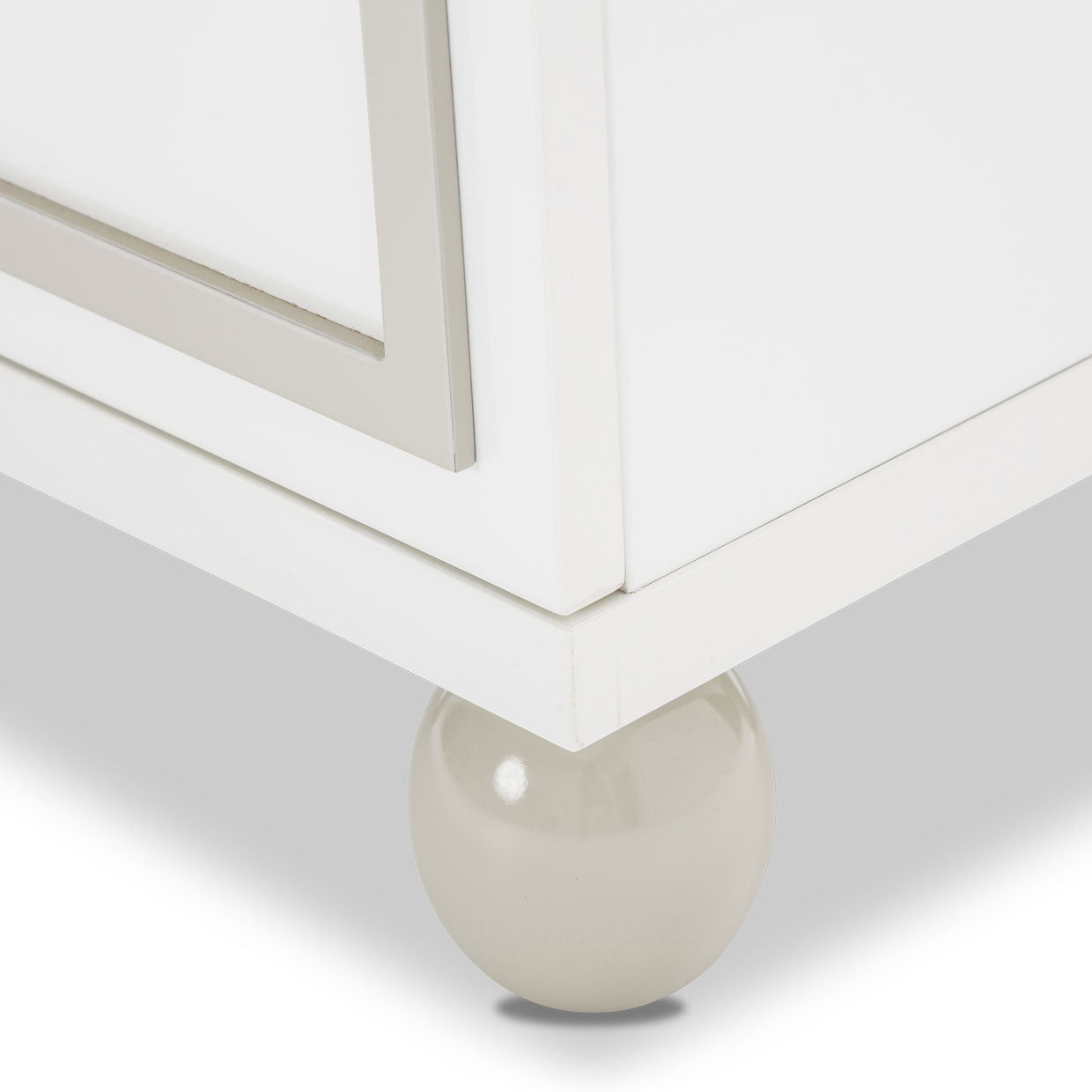 Sky Tower Nightstand - Cloud White