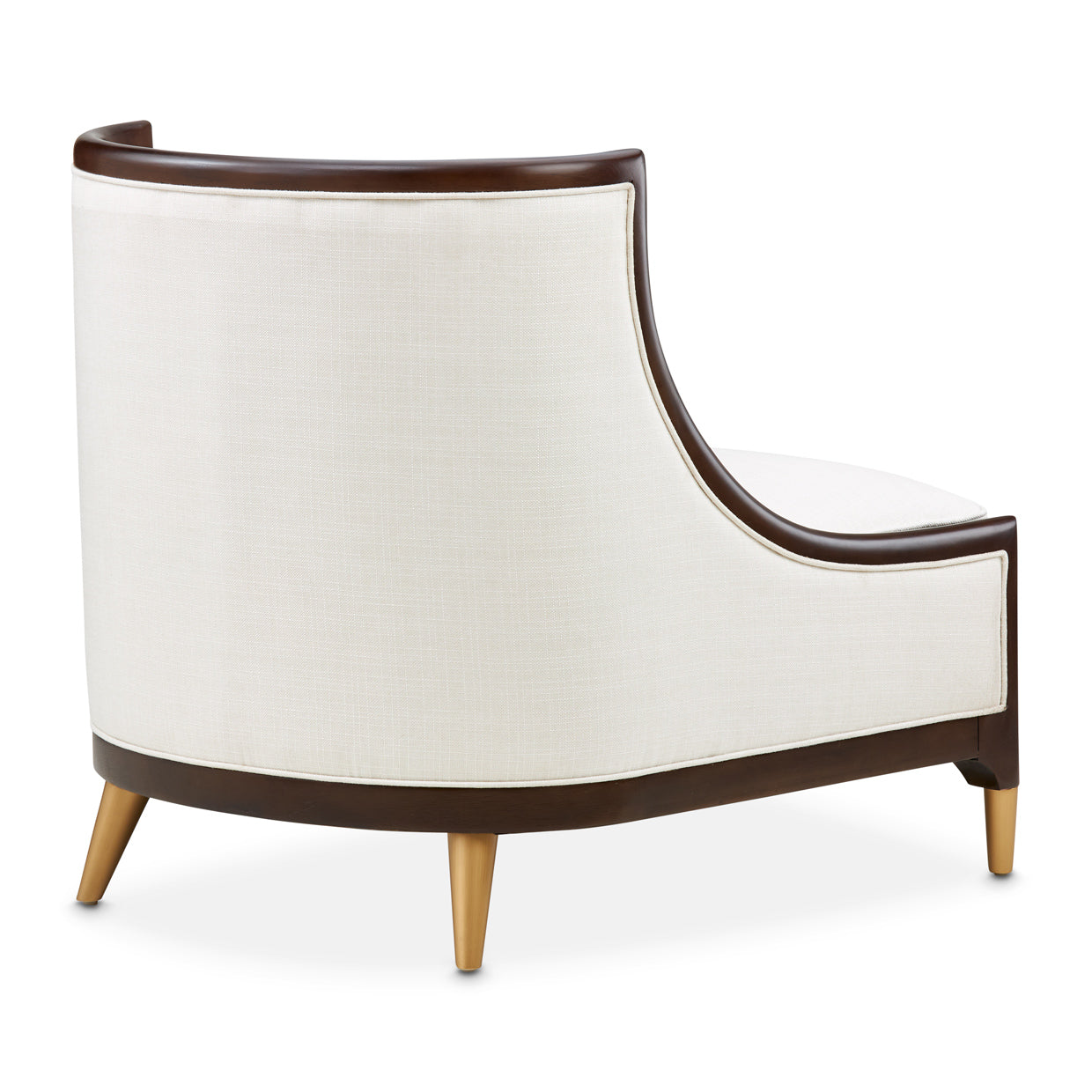 Belmont Place Accent Chair - Cream/Espresso