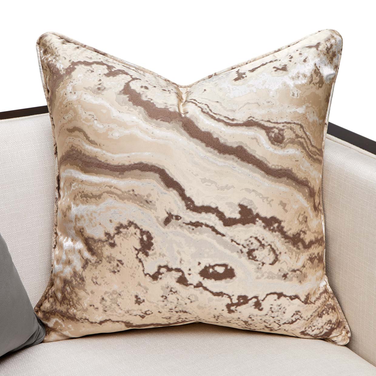 Belmont Place Matching Chair - Cream/Espresso