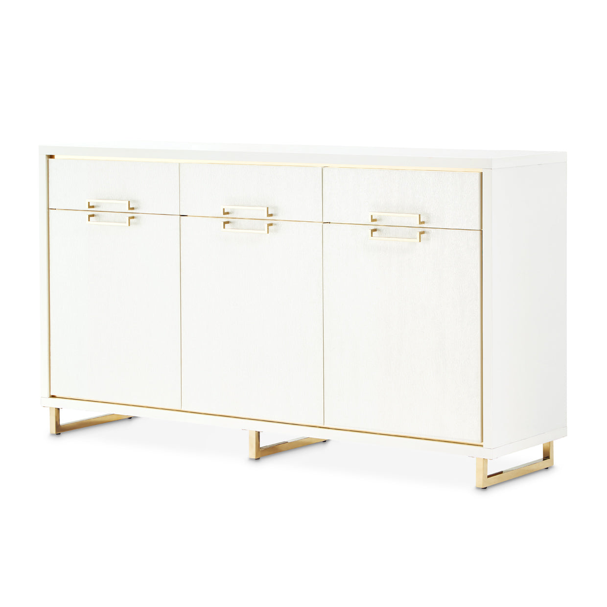 Palm Gate Sideboard - Cloud White