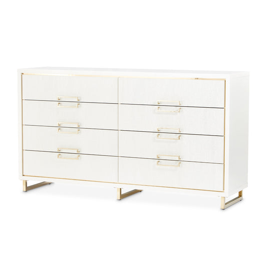 Palm Gate Dresser - Cloud White