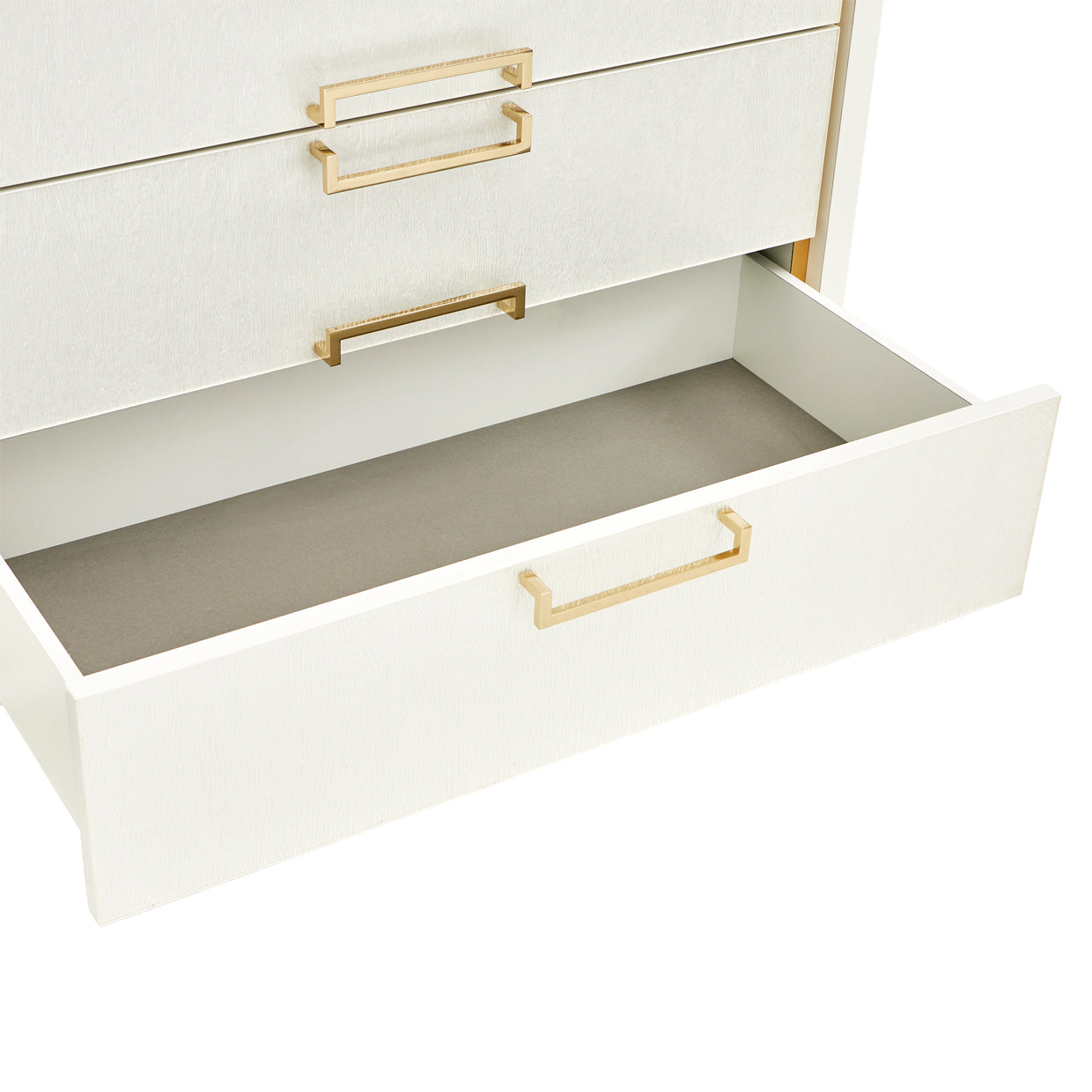 Palm Gate Dresser - Cloud White
