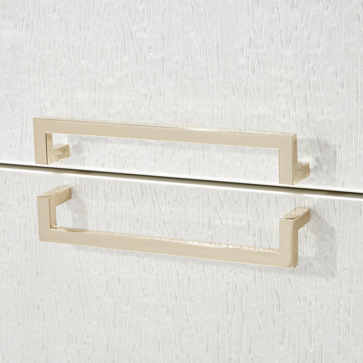 Palm Gate Dresser - Cloud White