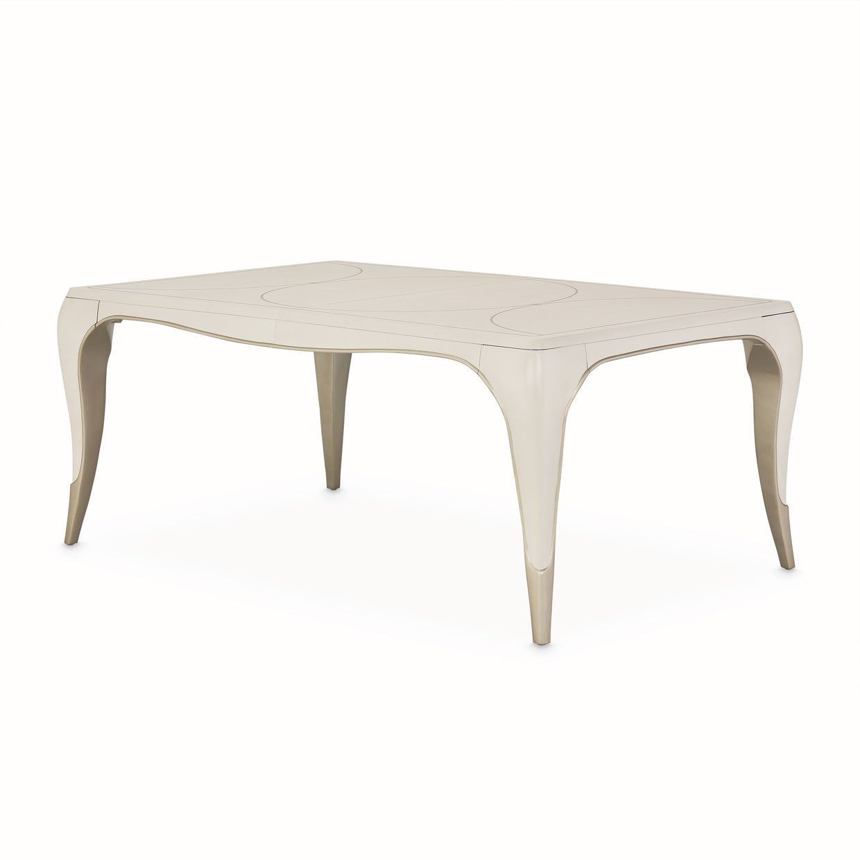 London Place Rectangular Dining Table - Creamy Pearl