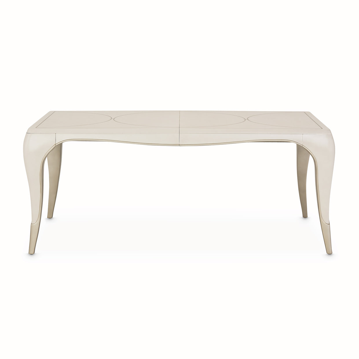 London Place Rectangular Dining Table - Creamy Pearl