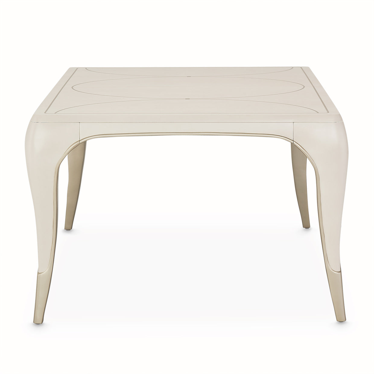 London Place Rectangular Dining Table - Creamy Pearl