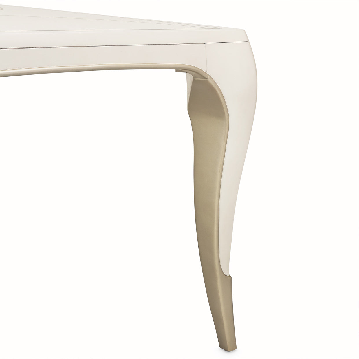 London Place Rectangular Dining Table - Creamy Pearl
