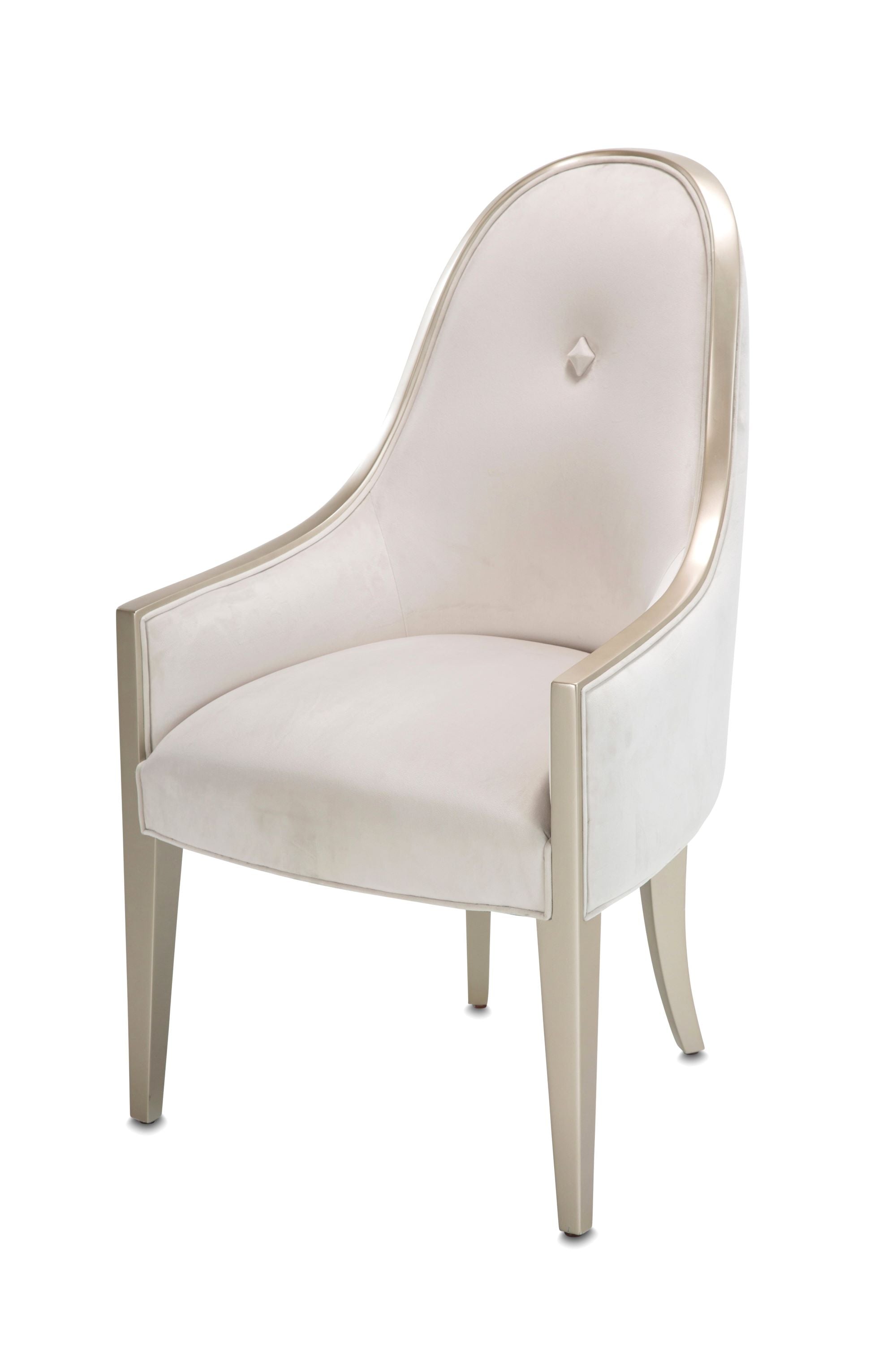 London Place Dining Arm Chair - Creamy Pearl