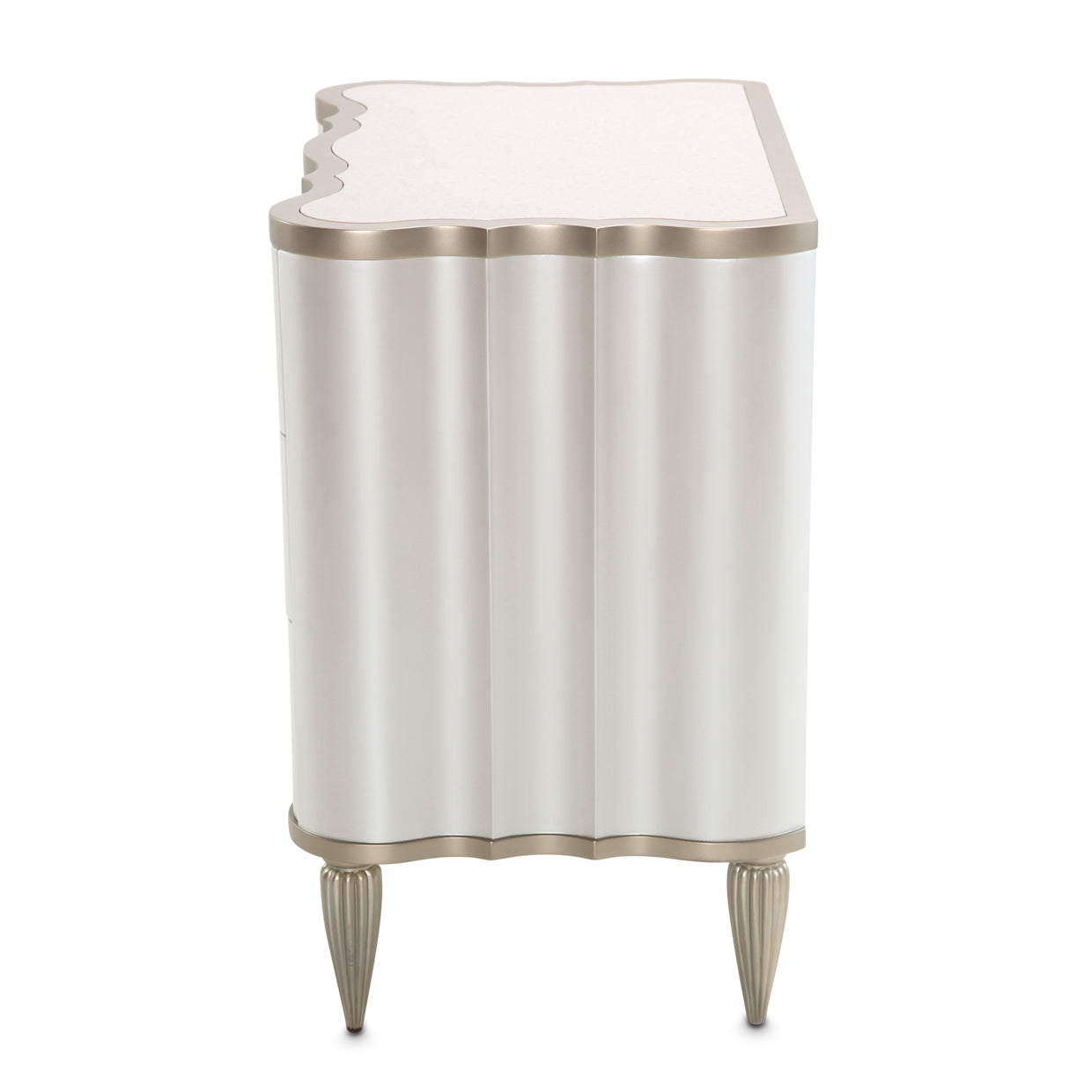 London Place - Nightstand - Creamy Pearl