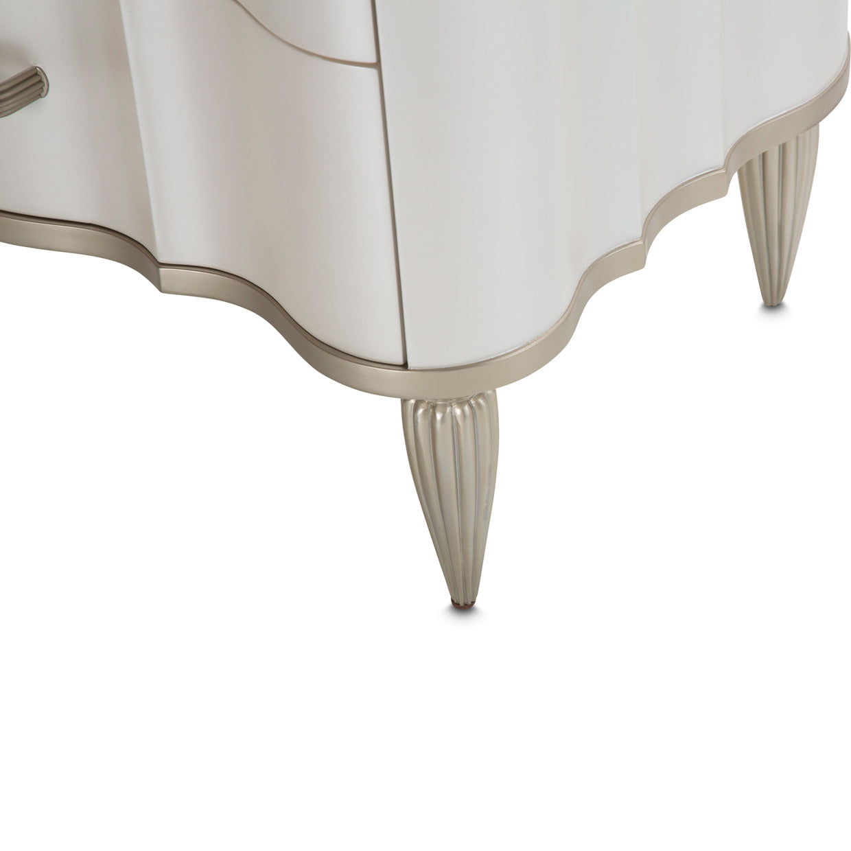 London Place - Nightstand - Creamy Pearl