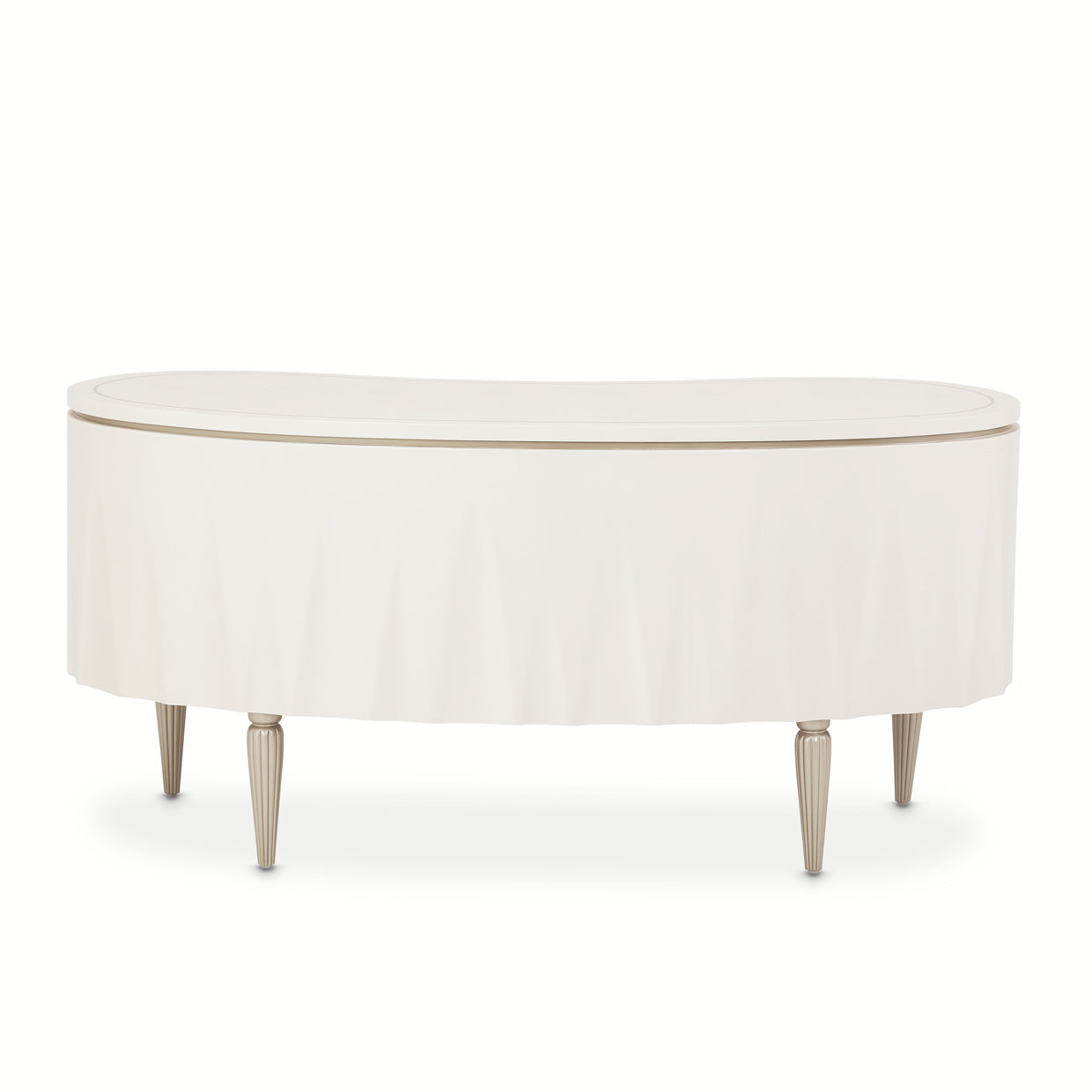 London Place Desk - Creamy Pearl