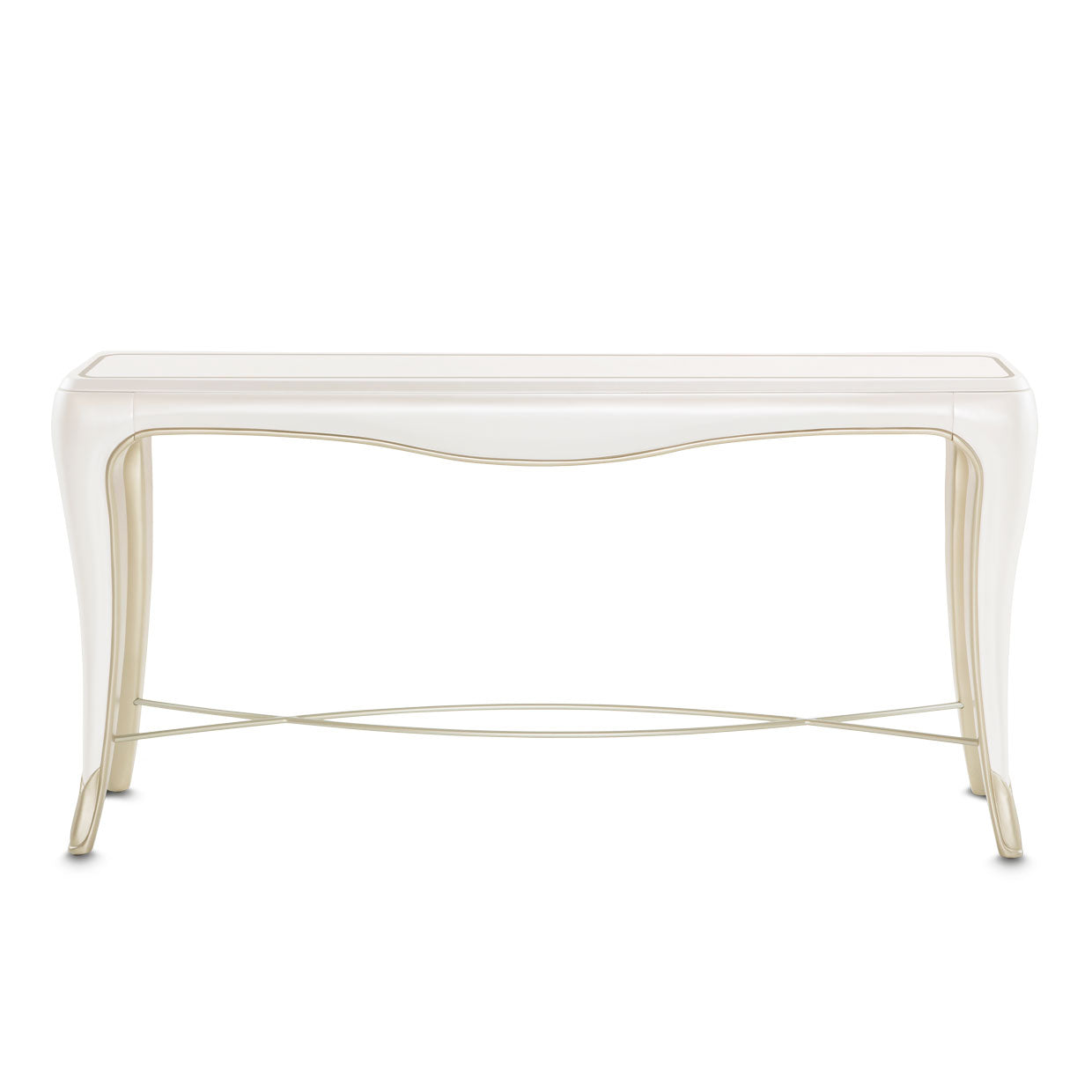 London Place Console Table - Creamy Pearl