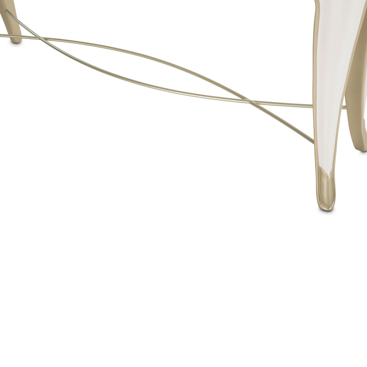 London Place Console Table - Creamy Pearl
