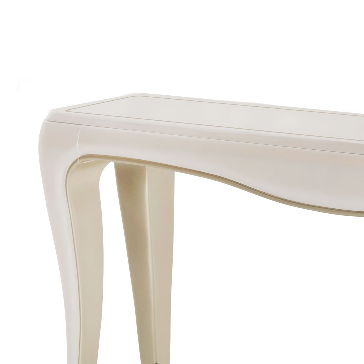 London Place Console Table - Creamy Pearl