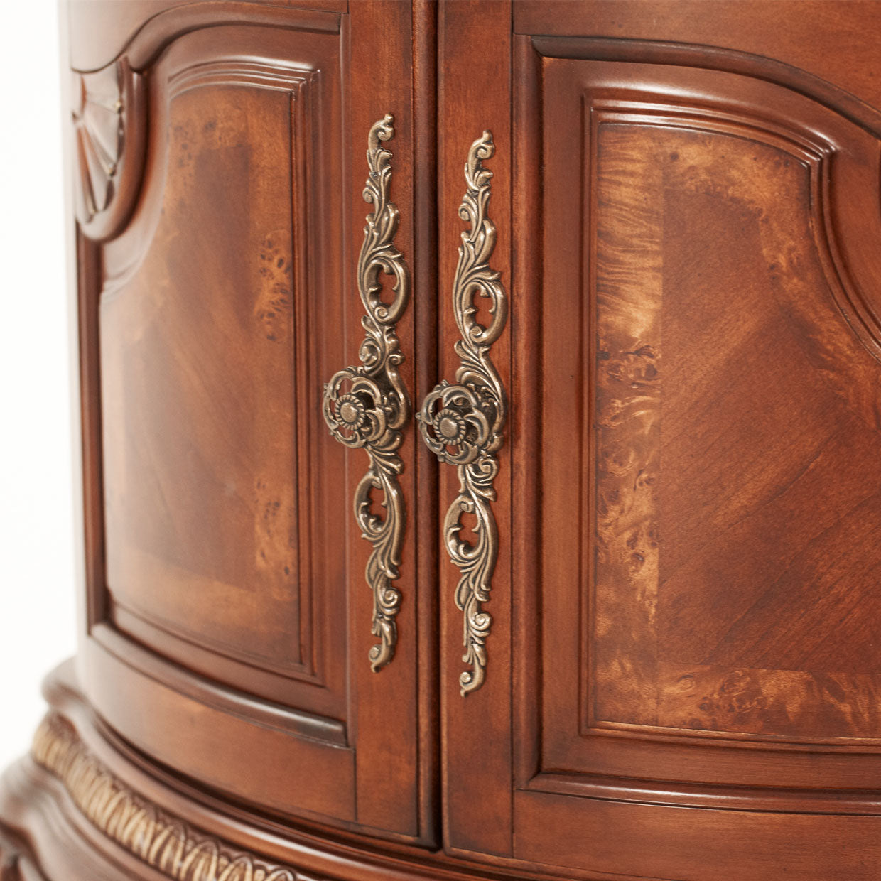 Cortina Bedside Chest - Honey Walnut