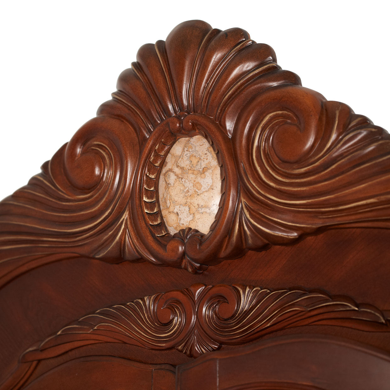 Cortina Dresser & Mirror - Honey Walnut