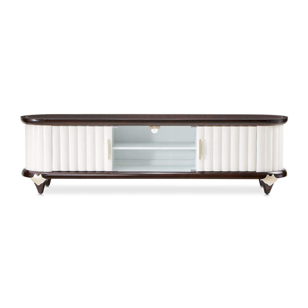 Paris Chic Media Cabinet - Espresso