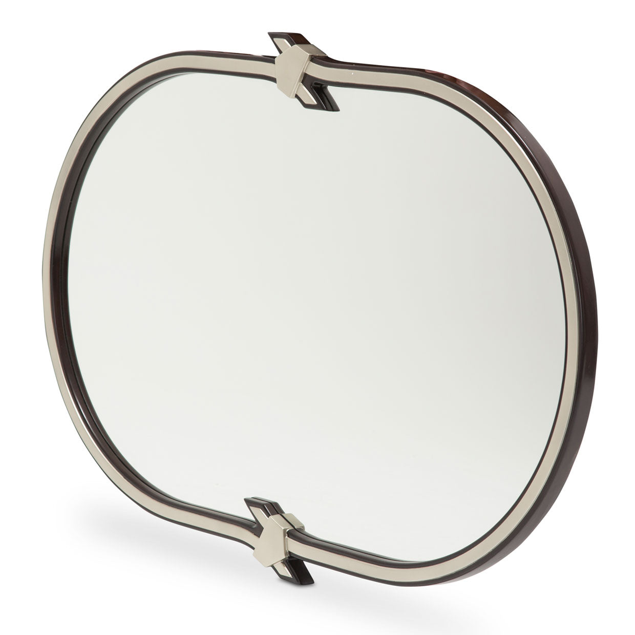 Paris Chic Wall Mirror - Espresso