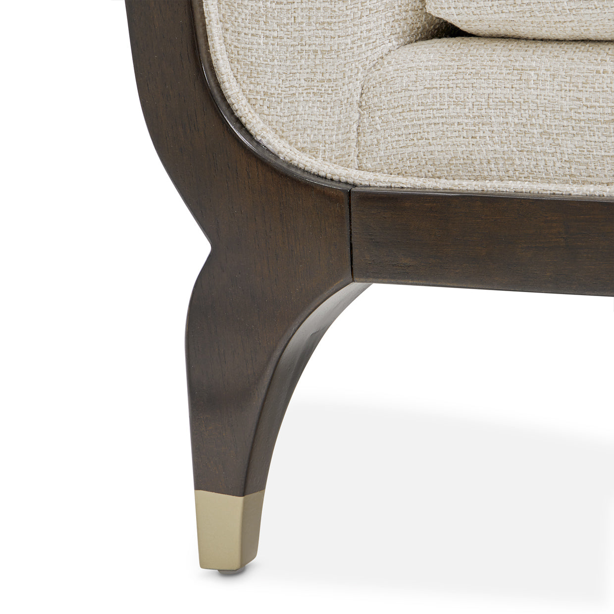 Paris Chic Sofa - Cremini/Espresso