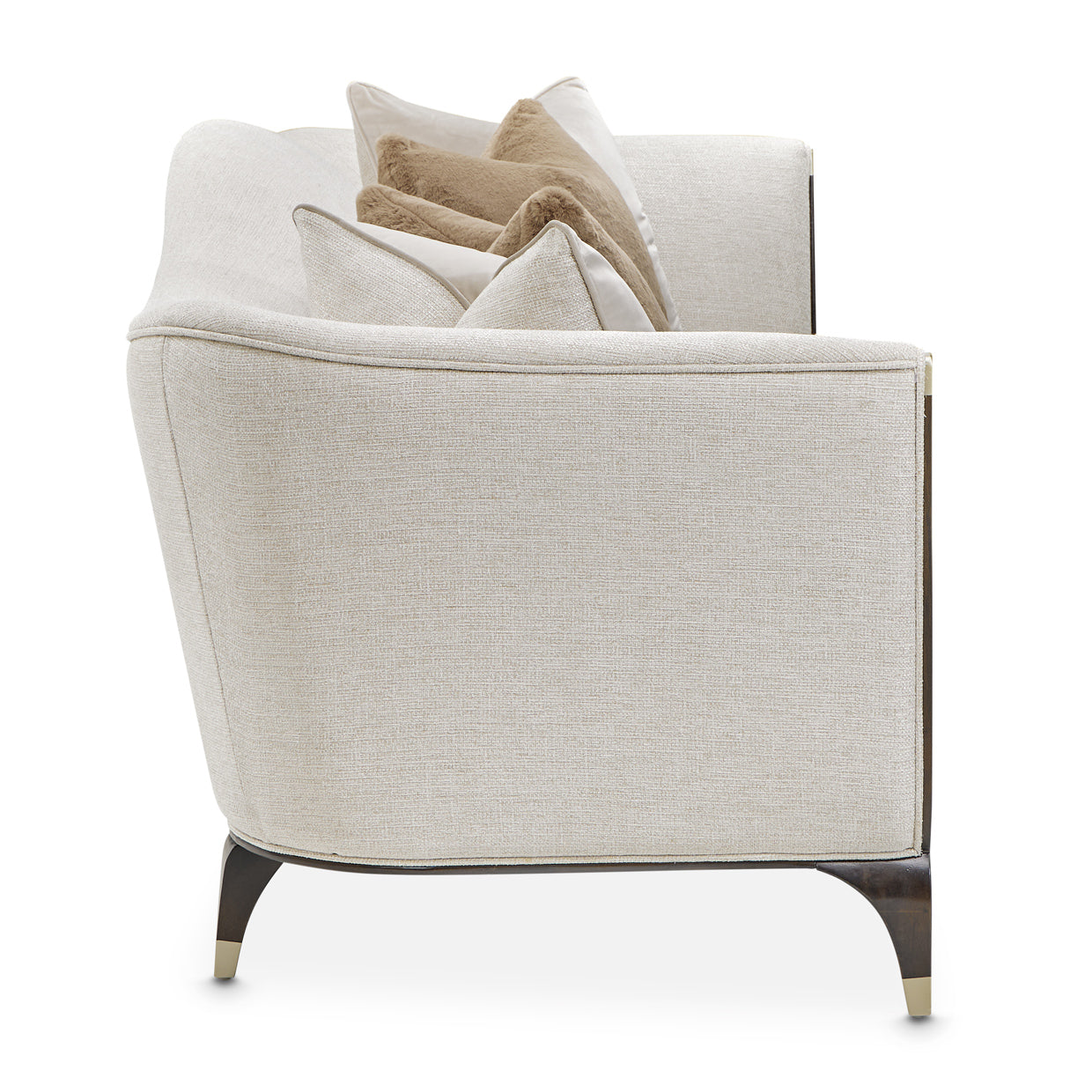 Paris Chic Sofa - Cremini/Espresso