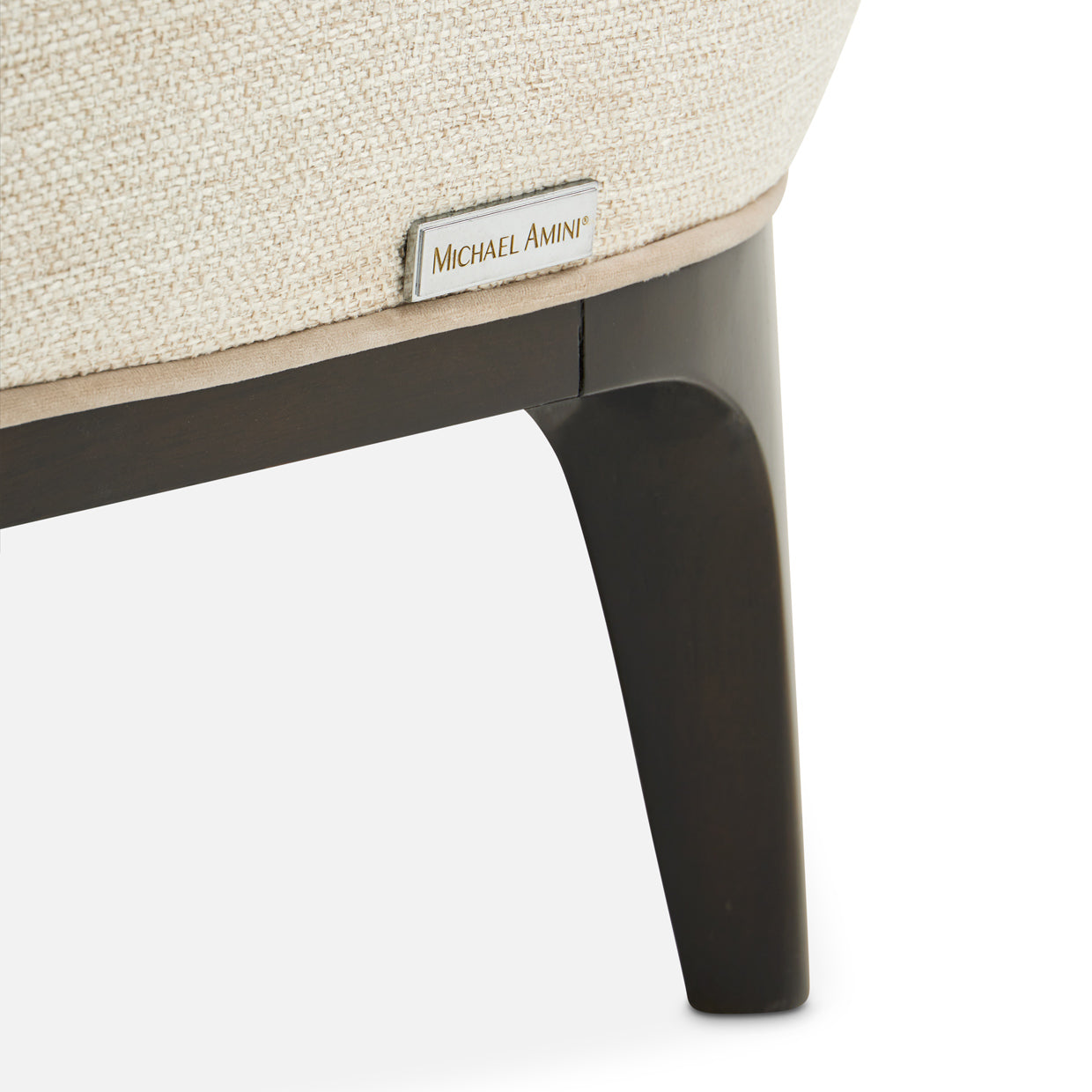 Paris Chic Accent Chair - Cremini/Espresso