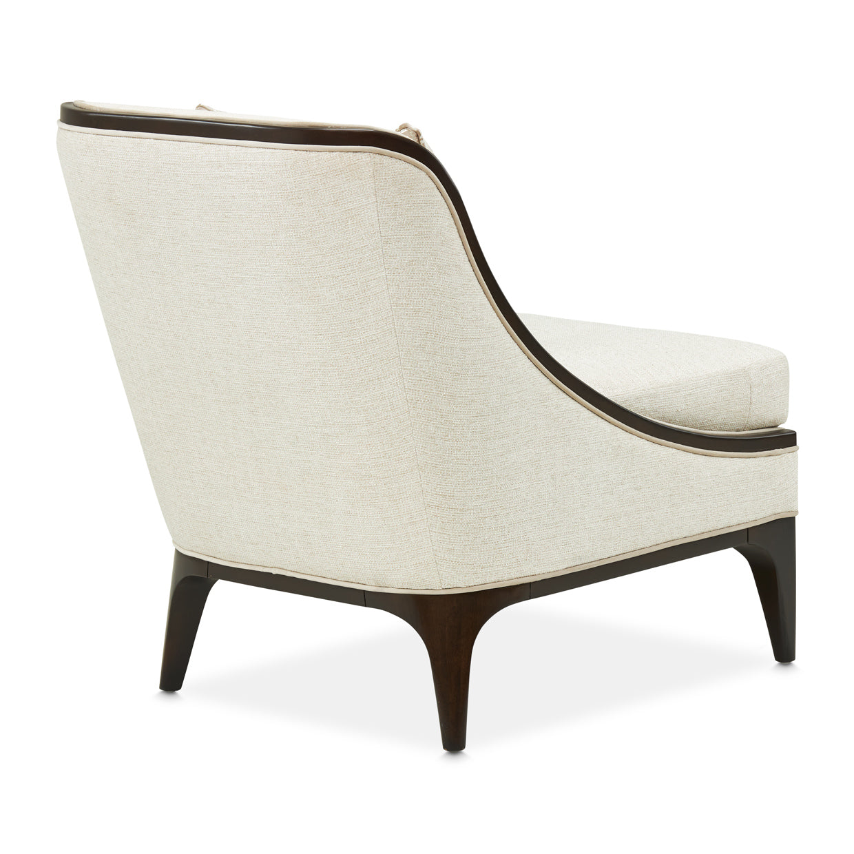Paris Chic Accent Chair - Cremini/Espresso