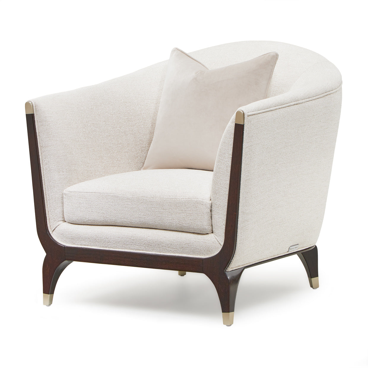 Paris Chic Matching Chair - Cremini/Espresso