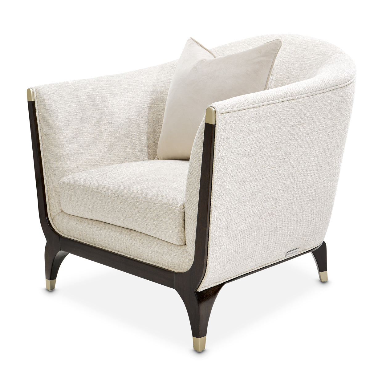 Paris Chic Matching Chair - Cremini/Espresso