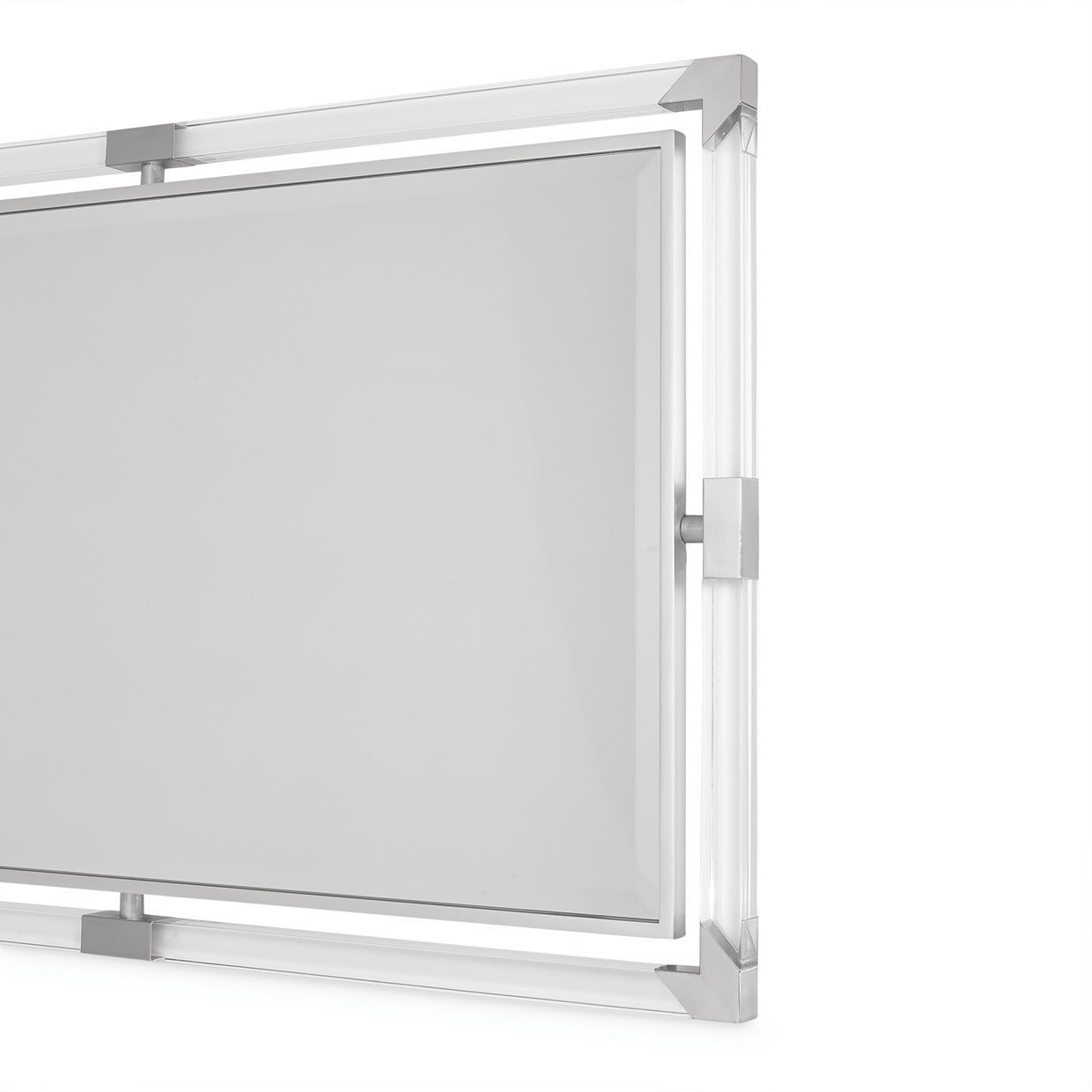 Penthouse Wall Mirror - Ash Gray