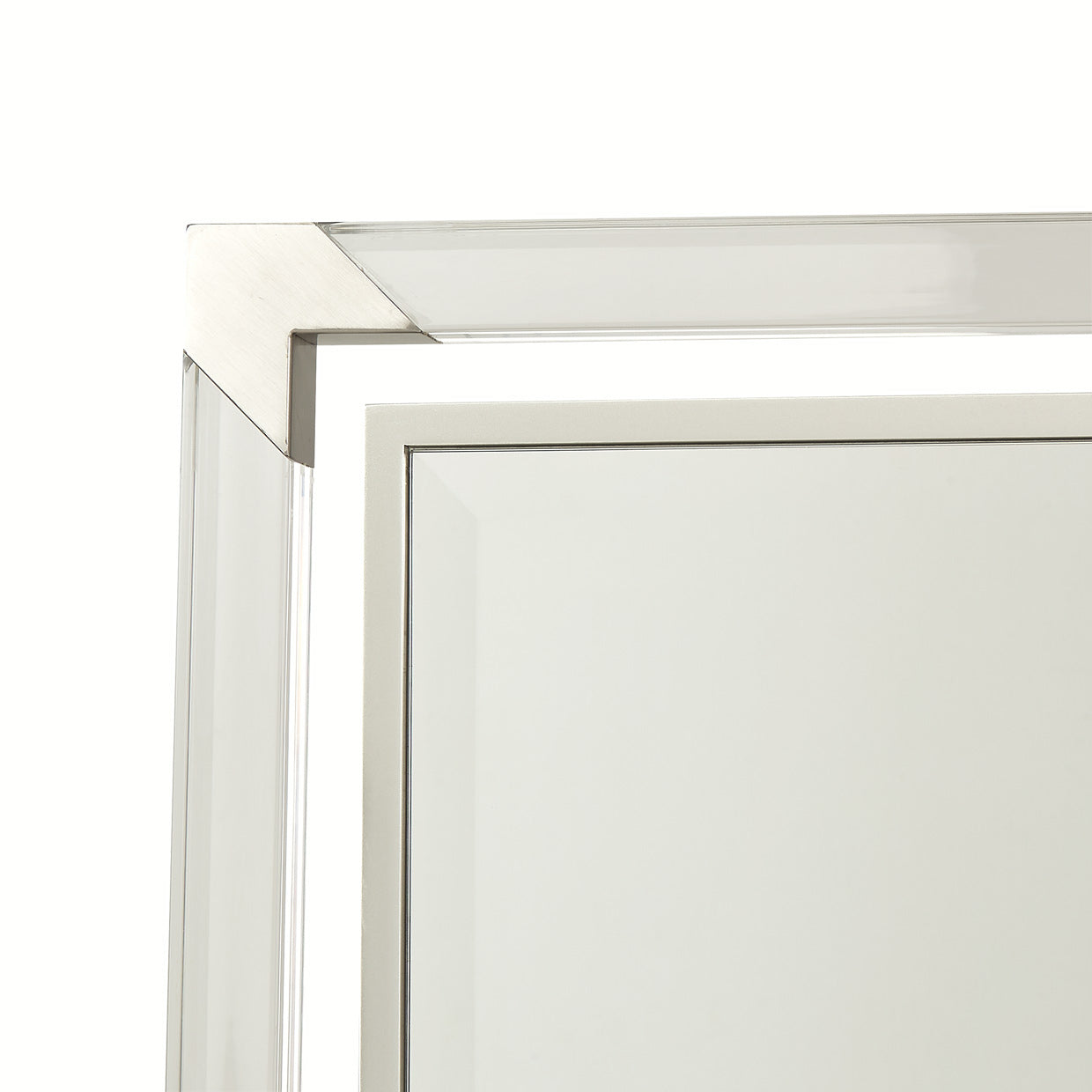 Penthouse Wall Mirror - Ash Gray