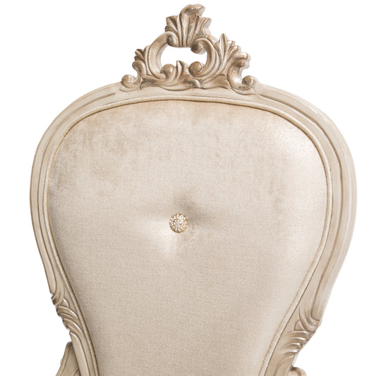 Platine de Royale Dining Arm Chair - Champagne