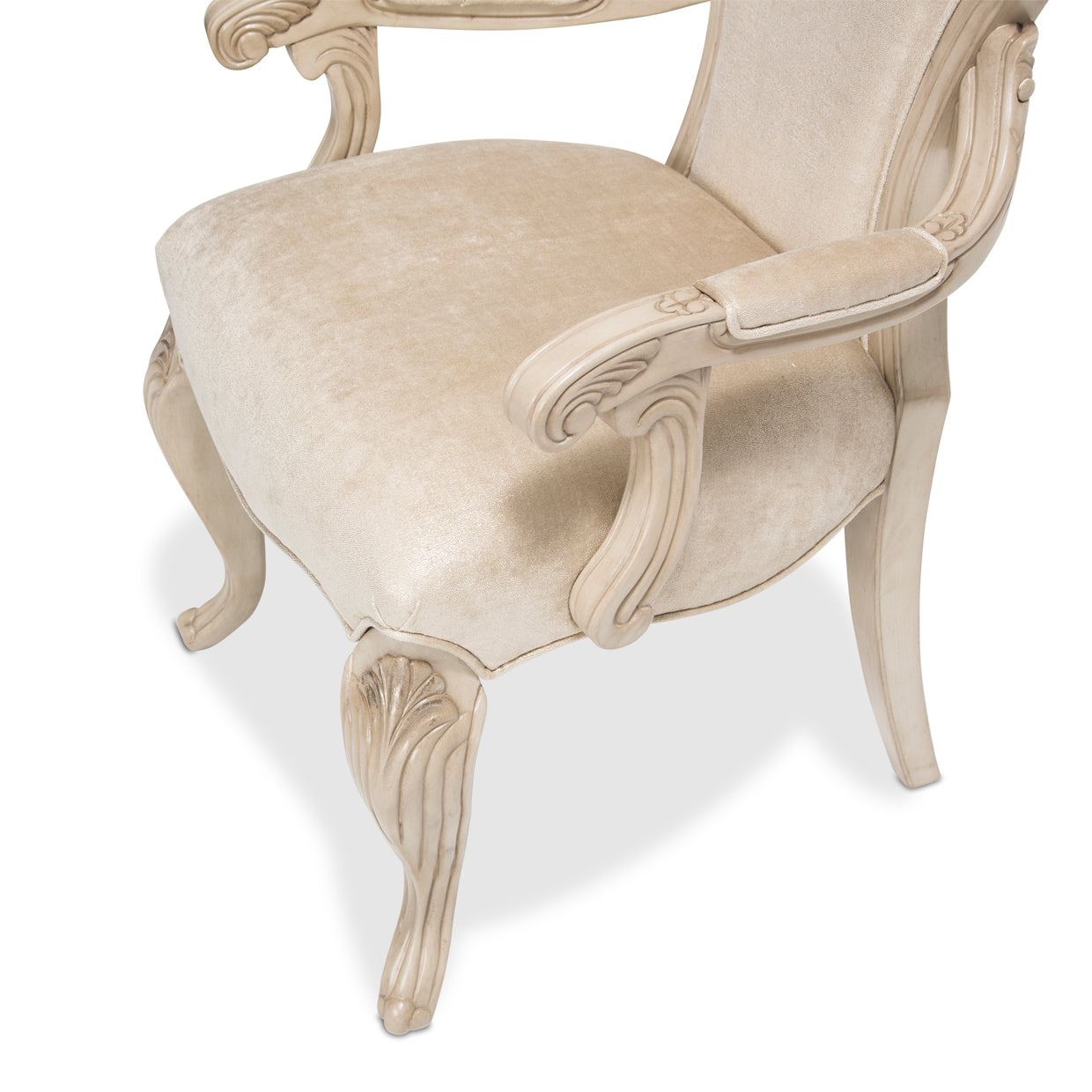 Platine de Royale Dining Arm Chair - Champagne
