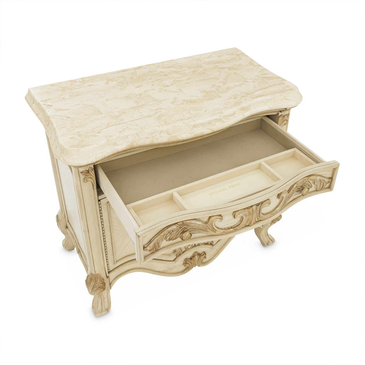 Platine de Royale Nightstand - Champagne