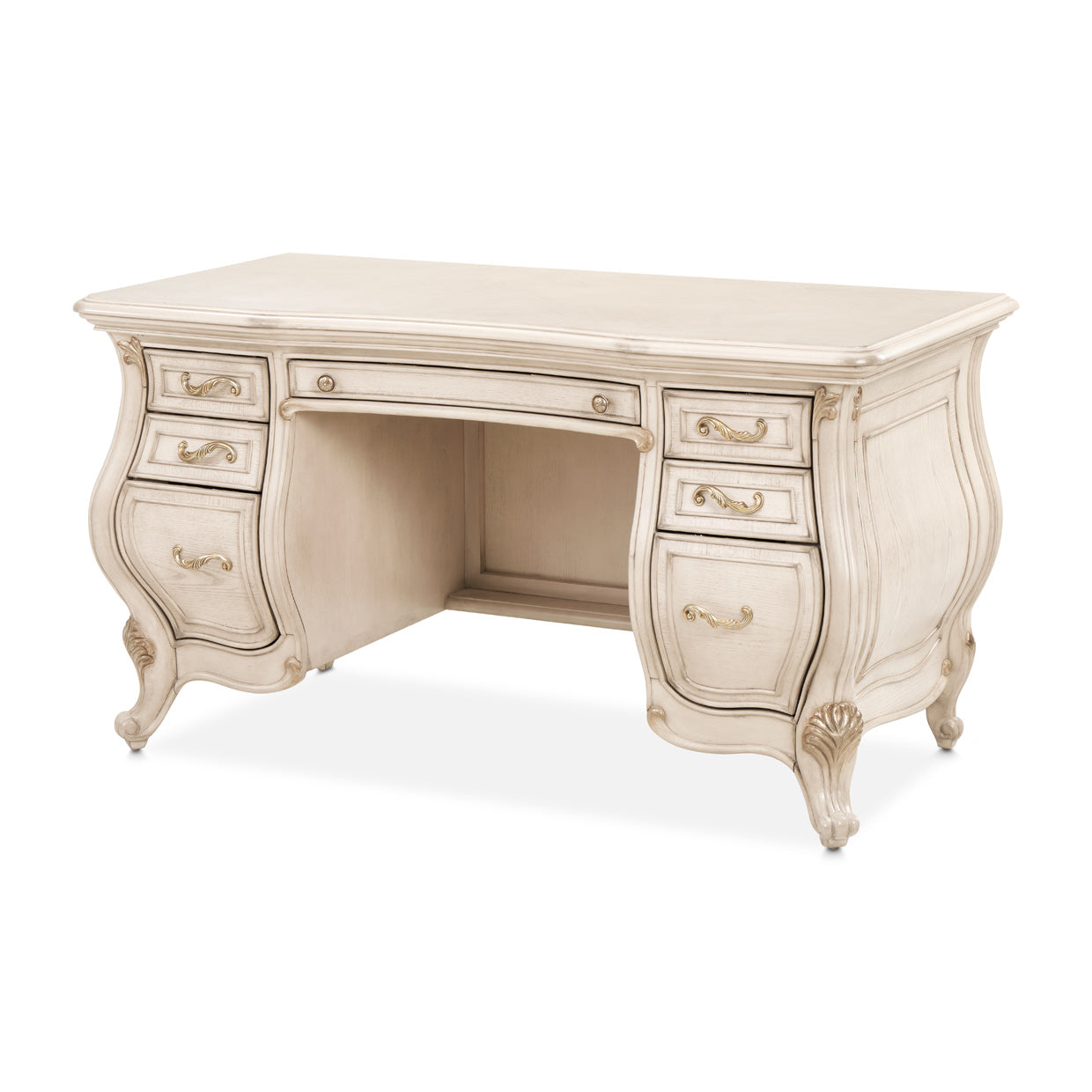 Platine de Royale Vanity Desk - Champagne