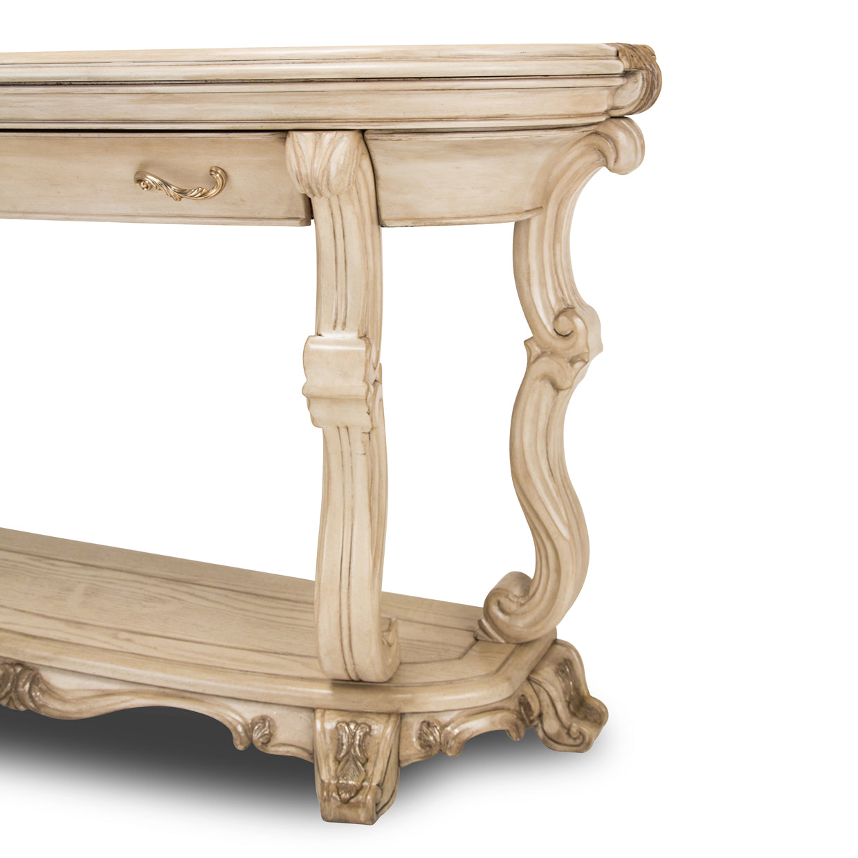 Platine de Royale Console Table - Champagne