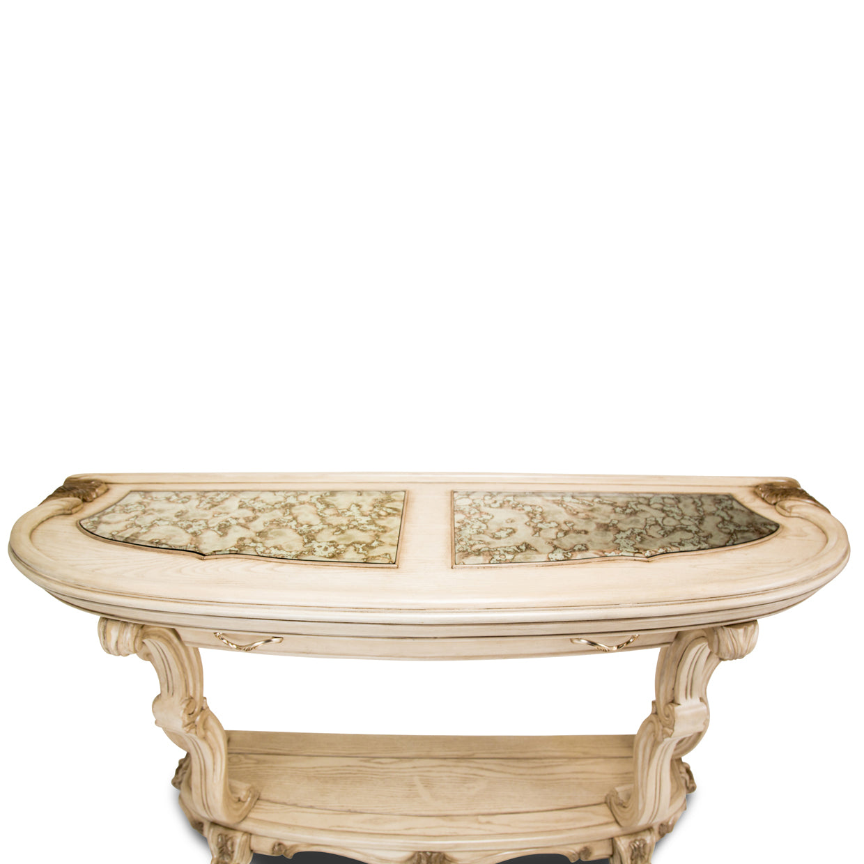 Platine de Royale Console Table - Champagne