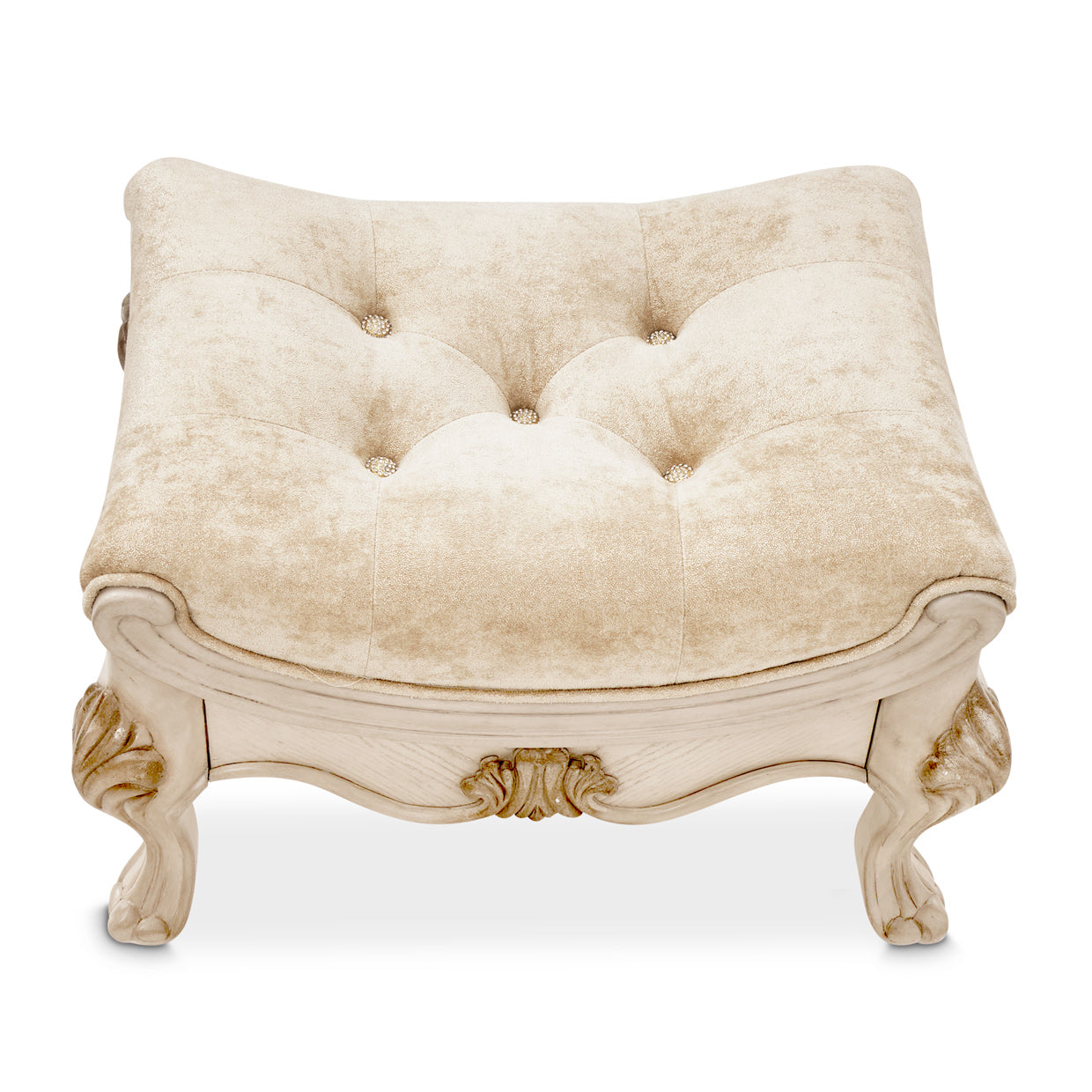 Platine de Royale Vanity Bench - Champagne