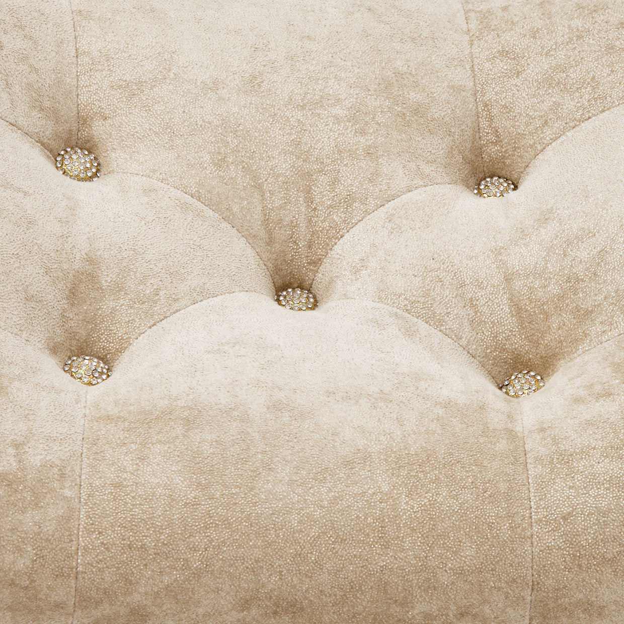 Platine de Royale Vanity Bench - Champagne