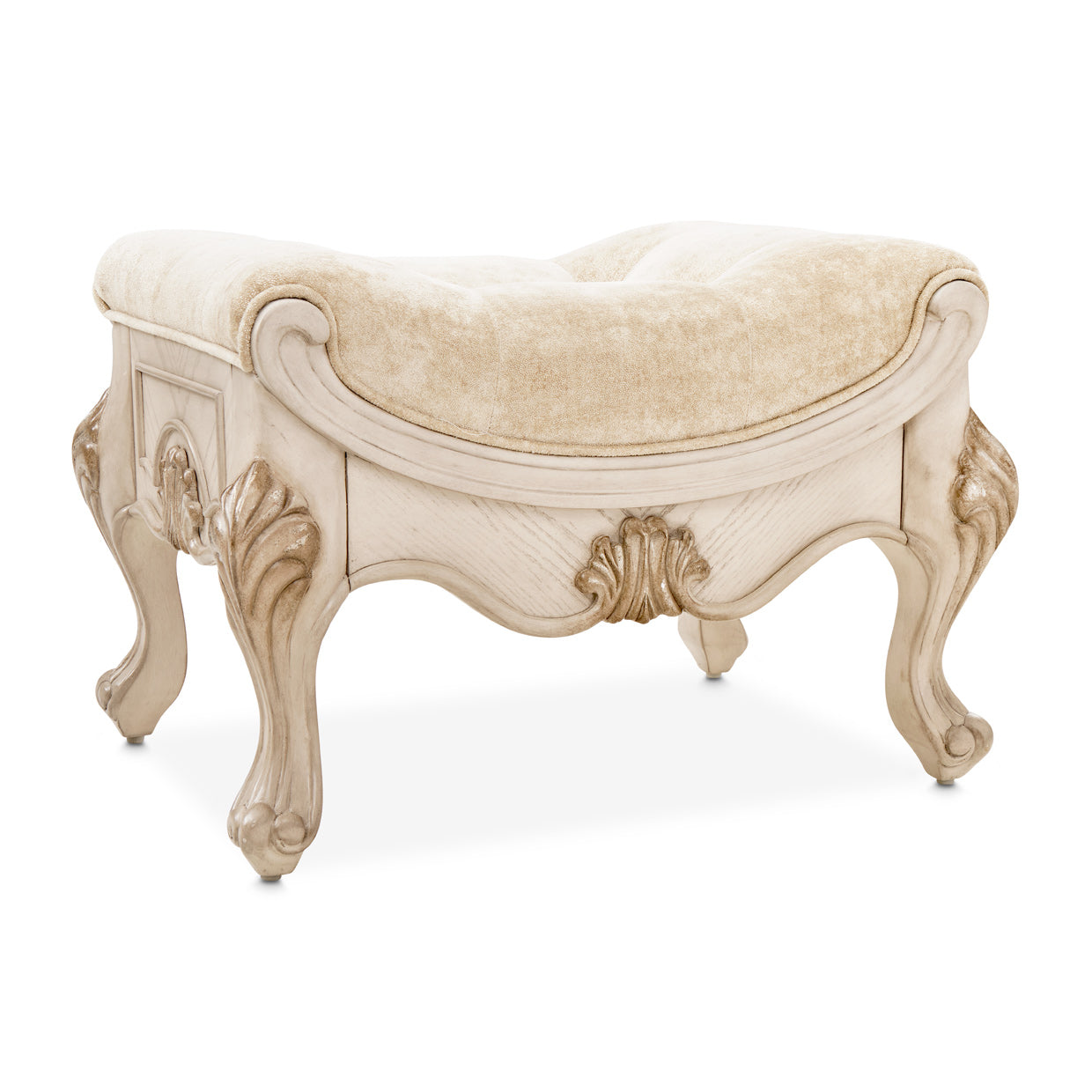 Platine de Royale Vanity Bench - Champagne